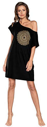 Italian Fashion Nachthemd Stillen | Softes Geburtshemd | Nachthemd Damen aus Viskose | Bequem Stillkleid | Stillpyjama Damen | Still Nachtwäsche Frauen Geburt Set S-XXL
