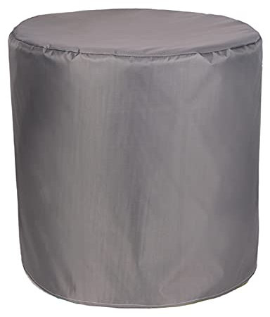 DKLE Housse De Meuble Salon De Jardin Couverture De Protection 115x70cm, Bâche Table Jardin Ronde, Housse De Table Jardin Etanche, Housse De Mobilier D'extérieur Imperméable