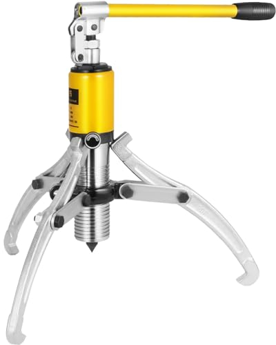 VEVOR 15 Ton Hydraulic Puller,hydraulic gear puller Bearing Hub Separator 2 or 3 Jaws Gear Puller Kit 100-300 mm Hydraulic Gear/Bearing/Wheel Bearing Puller Separator