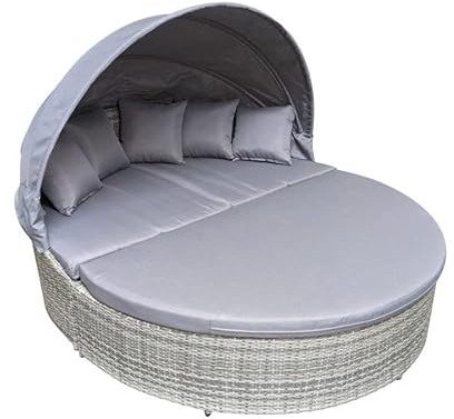Home Islands Taipeh XL Sonneninsel Loungeinsel Daybed Loungebett Polyrattan
