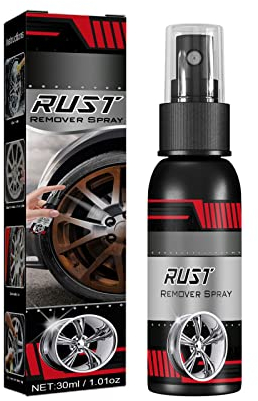 Detergente per Cerchi,30 ml Detergente per la ruggine delle ruote,rimozione della ruggine per Auto Detergente per la Pulizia dei Cerchioni dei Pneumatici Pulitore Cerchi Detergente Antiruggine