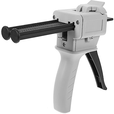 iplusmile Metal Buckle Glue Gun for Precise Impression Mixing Dispenser Practical Epoxy Glue Dispensing Tool for Home Diy Projects