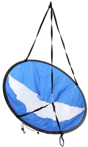 Amosfun Kajaksegel Faltbar Windsegel Für Kajak Kanu Sup Mit Klarem Fenster Uv-Schutz Einfache Montage Für Angeln Driften Ruderboot Außenborder