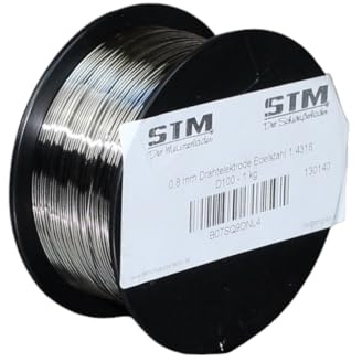 STM Der Meisterladen Edelstahl Schweißdraht VA V2A 308L 1.4316 0,8mm INOX D100 1kg…