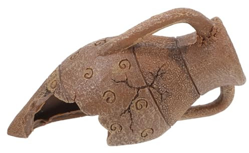 Sosoport Reptilien Versteck Höhle Für Schildkröten Echsen Und Frösche Sicherer Unterschlupf Robustem Material Für Terrarium-Dekoration Für Kleine Reptilien Und Schlangen