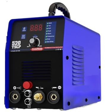 Taglierina al Plasma, 4 in 1 Taglierina al Plasma Saldatrice TIG 520TSCP DC Inverter TIG MMA IGBT Impulso CNC Taglierina al Plasma for Metallo 16MM CUT