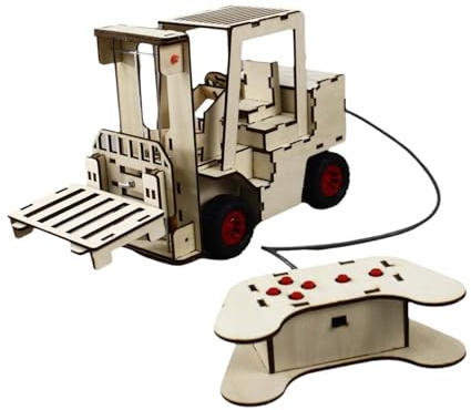 TTETTZ Tecnologia Piccola Produzione Carrello Elevatore Telecomandato per Adolescenti Ragazze Ragazzi