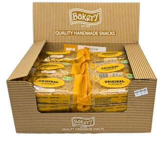 RJ ORIGINAL FLAVOUR FLAPJACK BARS (24 x 125g) - Soft Oat Bars, Flapjacks Multipack | Fibre Snack Bars, Bulk Cereal Bar For Picnic Snacks | Individually Wrapped Flapjacks For Kids