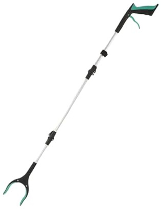 ZHSOAO Raccoglitore di rifiuti for Strumento Presa con Punta ad Artiglio Pieghevole pinze Antiscivolo per Anziani(Green)