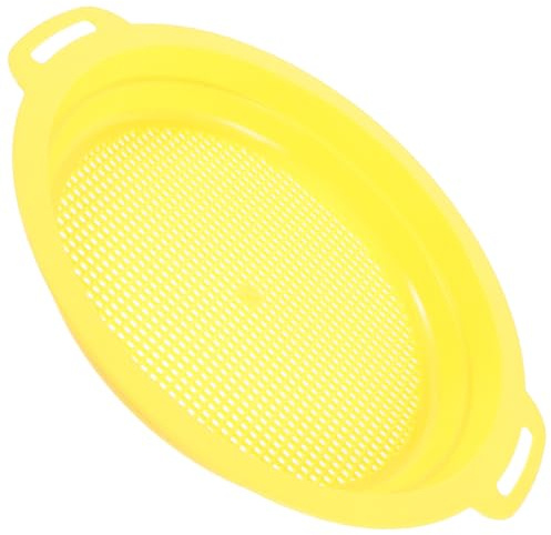 JOINPAYA Plastic Mesh Pan Sieve for Gold Prospecting and Sand Sifting with Easy to Clean Filter and Carry Bag Suitable for River Beaches and Mining Enthusiasts