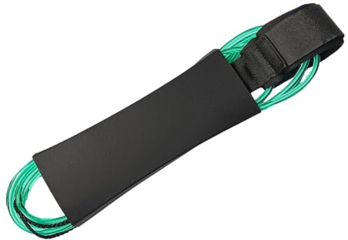 Paddleboard Leash,Surf Leash Dubbla svänglar i rostfritt stål, 6 mm tjocka, | Kopplingar Paddle Board Strap för Skimboard Fishboard Surfboard Paddleboard