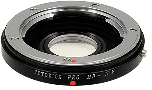 Fotodiox Anillo Adaptador para Minolta MD, MC Rokkor Lente para Cámara Nikon