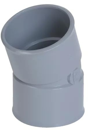 coude pvc - femelle / femelle - 20 degrés - diamètre 100 mm - nicoll ct22