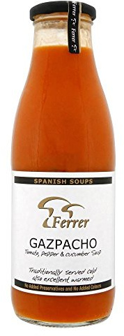 Ferrer tomate, poivron et concombre soupe Gazpacho (745g) - Paquet de 2