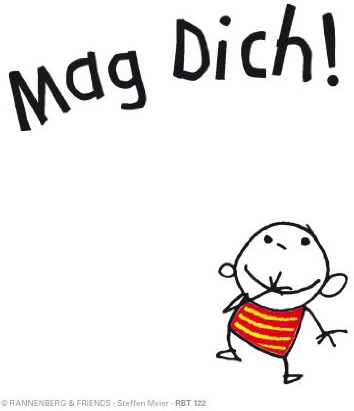 Brillenputztuch Mag Dich!