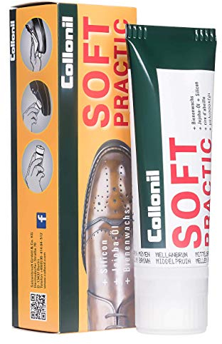 Collonil Soft-PRACTIC (8) 75 ML Schuhcreme & Pflegeprodukte, Braun (mittelbraun), Unisize