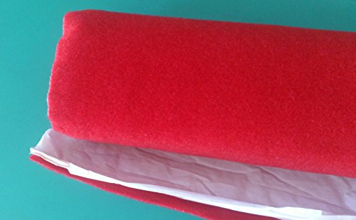 Teppich selbstklebend akustische rote Rolle Größe 70 x 140