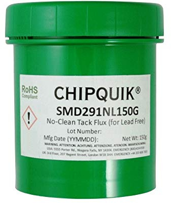 Tack Flux no clean SMD291NL in 150 gram Jar