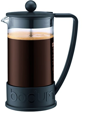 Bodum 10938-01SA Brazil Kaffeebereiter 8 Tassen 1 L Kunststoff, Schwarz