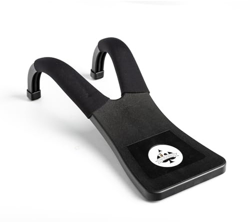 Chuck's Woodbarn Black Boot Jack Puller - Constructed of Composite Fiberglass | Extra Grip Boot Remover for Cowboy Boots, Premium Boot Remover | Durable Shoe Jack - Black Neoprene