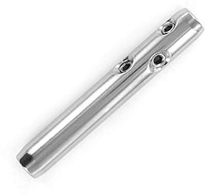 FP INOX N0691 Terminale a crimpare Manuale, Cavo Ø 3-4 mm, Filettatura Destra M6 Inox A4, Argento