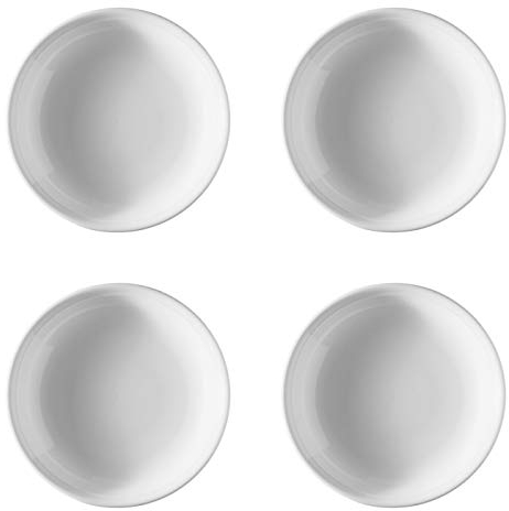 Thomas 11400-800001-10322 Trend - Plato hondo (4 unidades, 22 cm), color blanco