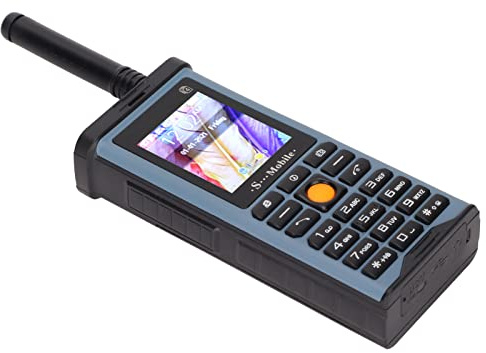 S-G8800 Olåst Senior Mobiltelefon, 2G Retro-telefon med Infällbar Antenn, 4 SIM-kort Stor Knapp Stor Högtalare 2400mAh Kapacitet Mobiltelefon för Senior(Ljusblå)