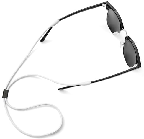 Pilotfish Verstellbares Brillenband für Männer und Frauen | Sonnenbrillenband aus Silikon | Brillenkette verstellbar für sicheren und komfortablen Halt | Brillenschutz für Outdoor Aktivitäten