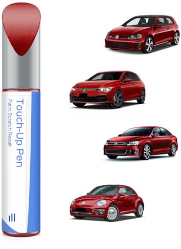 LY3D/G2 Tornado Red Lackstift Kompatibel mit VW/Volkswagen Exakte Übereinstimmung für Chips und Kratzer