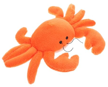 Hohopeti Cartoon Plush Crab Fridge Magnet Animal Plush Magnet for Refrigerator Decoration Cute Magnetic Animal for Kitchen and Locker Portable Fridge Decor Supply