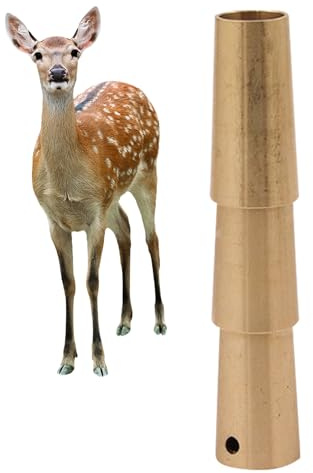 GjnjfdF Hunting Call for Deer - Simulation Call for Deer - Portable Outdoor Whistle for Hunting Hiking Discouragement Horns Squirrels Animal