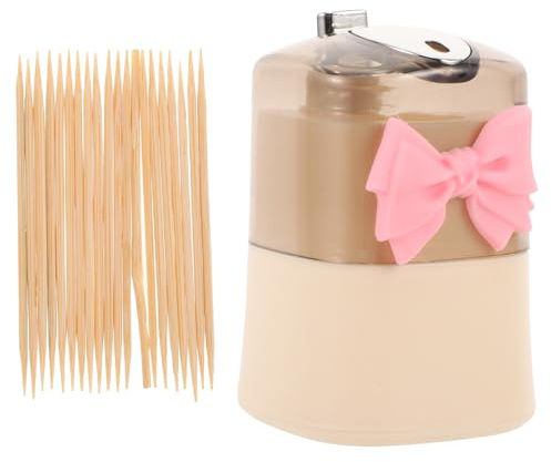 EPIGEIST Dispenser Automatico Stuzzicadenti Popup Creativo Portastuzzicadenti Grande capacità per Casa e Ristorante Organizer Estetico Riutilizzabile con Stuzzicadenti Inclusi