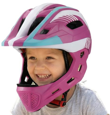 Casco Integrale Per Ragazzi,Protezione Testa per Equitazione,Caschi Da Skateboard Per Bambini - Per Ragazzi e Ragazze Giovani Ciclisti Skateboarder Principianti Attività All'Aperto Famiglia
