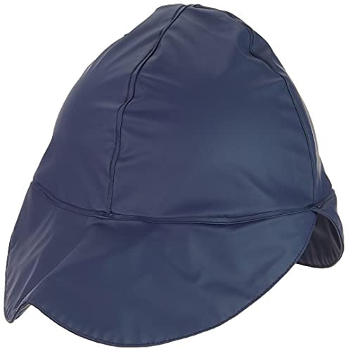 Sterntaler Jungen Regenhut m. Nackenschutz Mütze, Marine, 53