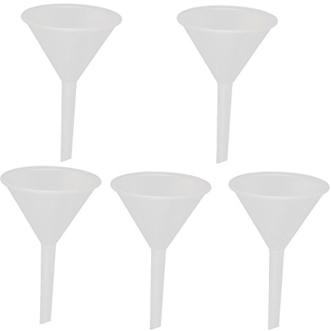 Aexit Strumento di riempimento imbuto del filtro 'olio di acqua liquida del pp 75ml chiaro 5pcs ID: 964092