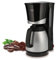 KHG Kaffeemaschine TKA-101SS aus Kunststoff/Metall in schwarz/silberfarben, mit Thermoskanne 1 Liter, Kapazität für 8 Tassen, abnehmbarer Permanentfilter, Wasserstandsanzeige, Tropfstopp