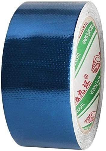RAN Band-Plane-Reparaturband, Markise-Leinwand-wasserdichter Reparaturband-Selbstkleber-Reparaturband-Kit for Tarp, Zelt, Markise, Abdeckung (Color : Blue, Size : 78mm Wide x 8m Long)