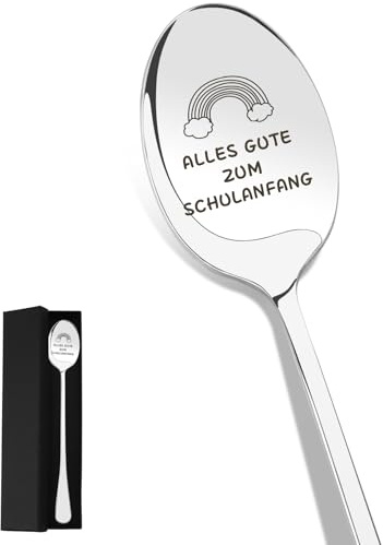 Einschulung Geschenk Teelöffel Schulanfang Geschenke Für Mädchen Jungen Geschenke Für Schulbeginn Schuleinführung Geschenke Nutella Löffel Mit Gravur Schulanfänger Geschenk