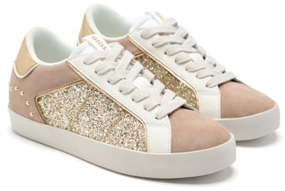GIOSEPPO Pantofole Pelle E Lucentezza Cuneo Epsom, Oro, 36 EU
