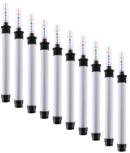 Giyofom Pack of 10 Soil Moisture Meter, 20 cm Plant Water Level Indicator, Water Level Indicator, Soil Moisture Meter, Sensor