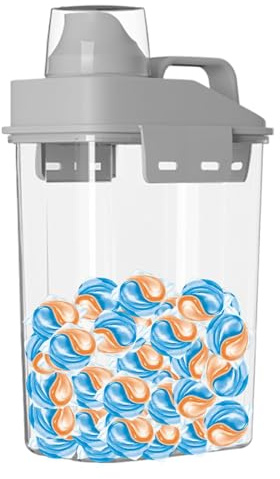 Porta cialde per bucato, porta detersivo in polvere | Dispenser impermeabile per profumo, organizer per lavanderia, per rimuovere le macchie in polvere