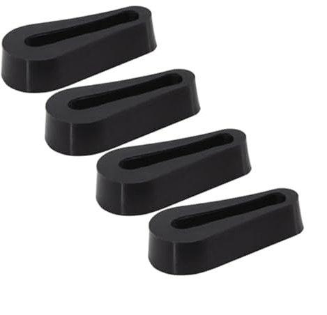 QASULER 4X Auto-Schalldämpfer-Dämpfer, for VW, for Tiguan, AD BW RX, for Touran, 1T 5T, for Golf, for Touran, Türschlosspuffer-Dämmung, Ersatzzubehör, Autotür-Stoßdämpfer Autotürschloss-Dämpfer