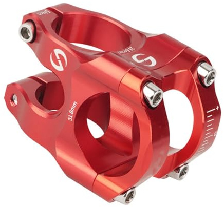 XINGLIDA Tronc de vélos à haute capacité de charge court en alliage d'aluminium pour vélo de montagne Accessoires en alliage d'aluminium à haute résistance Tige de guidon courte pour vélo de montagne