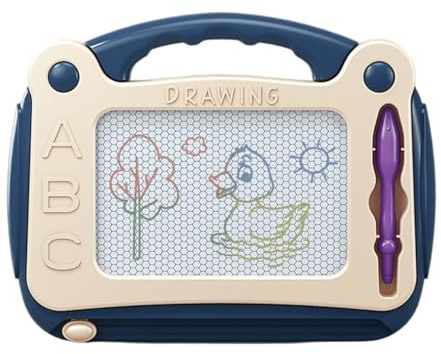 ZORVYN Ardoise Magique Créative I Tableau Magique pour Enfants I Idéal comme Jouet Éducatif & Petit Cadeau pour Enfants dès 3 Ans (12×16,5×2 cm)