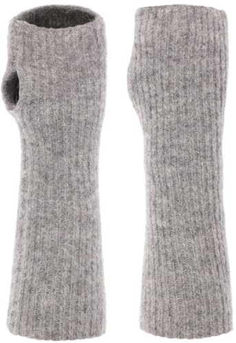 Seeberger Ricalea Alpaka Stulpen Strickstulpen Handschuhe Pulswärmer Damen - Herbst-Winter Winter
