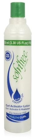 Sofn'Free Moisturizer & Curl Activator voor natuurlijk haar, zachte krullen en golven 11,83 fl oz / 350 ml (1 pak)