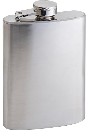 Flasque fiole inox à alcool inox 12cl Flacon whisky alcool randonnée voyage