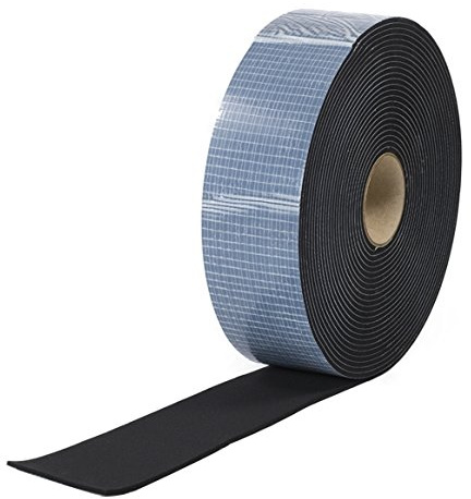 HSF EPDM Zellkautschuk 10mmx3mm einseitig selbstklebend schwarz 10m Rolle