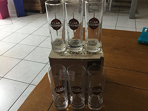 6 VERRES CLAN CAMPBELL EXPORT by Clan Campbell
