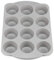 Backefix KOMFORT 12er große Muffinform Silikon für 12 Muffins | hochwertige antihaftende Muffin Backform BPA frei | große Silikon Backform spülmaschinenfest